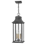 Aged Zinc Led Outdoor Lantern From The Adair Collection. Fixed Price $549.00.