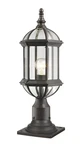 Z-lite 563PHM-533PM Annex 1 Light 22" Tall Outdoor Pier Mount Rust. Fixed Price $125.80.