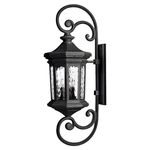 Hinkley Lighting Raley 4 Outdoor Extra Large Wall Mount, Black - 1609MB. Fixed Price $1899.00.