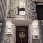 2 Pcs Dusk To Dawn Sensor Outdoor Wall LIGHTS,3000K Waterproof Anti-rust. Fixed Price $58.60.