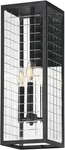 Maxim 30694CL Magnus Light 21" Tall Outdoor Wall Sconce - Black. Fixed Price $156.40.