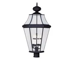 Livex Lighting Georgetown Outdoor Post Head Black 2368-04. Fixed Price $929.96.