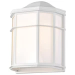 Nuvo 60-537 Light 10" Outdoor White Rectangle Cage Wall Fixture. Fixed Price $34.95.