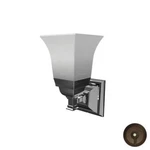 Newport Brass 19-51SC/03W Cube 2 Single Light Bathroom Fixture With Etched Glass. Fixed Price $195.00.