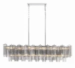 Crystorama Lighting Group ADD-317-SM Addis 14 52"W Linear Chrome. Fixed Price $2078.40.