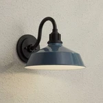 Arnett 10 1/2" High Denim Blue Outdoor Barn Wall Light. Fixed Price $149.99.