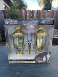 Vintage 1998 Prime Solid Brass Outdoor Lighting Fixture Pack #4212-2 Dmg Box. Fixed Price $99.97.