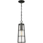 Z-lite 591CHB-BK Helix Light 6 Inch Black Outdoor Chain Mount Ceiling Fixture. Fixed Price $154.80.