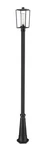 Sheridan 1-LIGHT Outdoor Post Mounted Fixture In Black. Fixed Price $654.00.