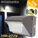 125W Led Wall Pack Fixture With Dusk To Dawn, 5000K Daylight Commercial. Fixed Price $75.49.