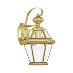 Livex Lighting 2161 Georgetown 15" Tall Outdoor Wall - Brass. Fixed Price $177.96.