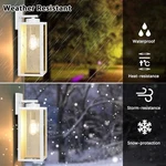 Beslowe Large Size Outdoor Wall Light Fixtures Sconces Mounted 2-PACK White. Fixed Price $130.94.