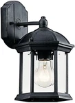 Barrie 10.25" Light Outdoor Wall With Clear Beveled Glass In Black. Fixed Price $65.99.