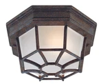 Exterior Collections 1 Light Outdoor Ceiling Rustic Bronze By Savoy. Fixed Price $118.00.