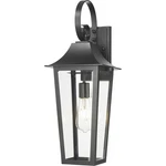 Z-lite 5008M-BK Gannon 1 Outdoor Wall Light, Black. Fixed Price $115.00.