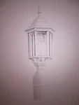 Kichler Chesapeake 1 Light White Aluminum Waterproof Outdoor Post. Fixed Price $33.96.