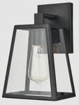 Millennium Lighting Grant Black Outdoor Wall Mount One Lantern 8041-PBK. Fixed Price $80.00.