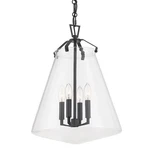 Crystorama Lighting Group VSS-7015 Voss 4 15"W Taper Candle Black. Fixed Price $478.40.