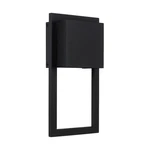 Capital Lighting Nate 15" Outdoor Wall Lantern, Black 956011BK-GL. Fixed Price $118.00.