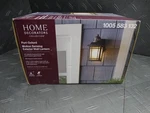 Home Decorators Port Oxford Oil Rubbed Chestnut Motion Outdoor Wall Light. Fixed Price $37.99.
