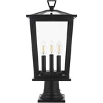 Elegant Lighting OD332P21BK Cayman 20.5 Inch Black Outdoor Post. Fixed Price $140.00.