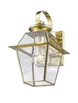 Livex Lighting 2181-02 Outdoor Wall Lantern With Clear Beveled Glass Shades, .... Fixed Price $147.79.
