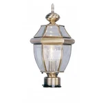 Livex Lighting Monterey Outdoor Post Head Antique Brass. Fixed Price $185.96.