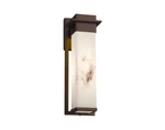 New Justice Design Group FAL-7544W-DBRZ #5 Lumenaria Single Light 16-1-2" High. Fixed Price $253.03.