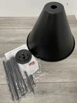 Bellevue ZP16287MBK Pendants Indoor Lighting -matte Black *read*. Fixed Price $66.49.