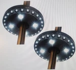 Oyoco Patio Umbrella 3 Brightness Modes Cordless 28 Led Lights 200 Lumens. Fixed Price $8.99.