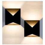 Laplusbelle 2 Pack Modern Outdoor Wall Lights 10W 3000K Patio Porch Mount. Fixed Price $42.00.