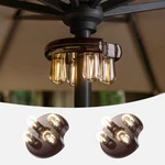 Patio 2 Packs Umbrella Light With Led Edison Bulbs Battery Operation Cordlessout. Fixed Price $50.76.