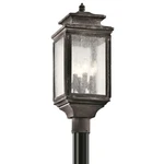 Kichler Wiscombe Park Light Outdoor Post Weathered Zinc - 49506WZC. Fixed Price $809.99.