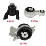 Motor&trans Mounts Set For Mercury Milan 2.5L Gas Auto Transmission 2010-2011. Fixed Price $73.48.