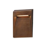 ET2 E41554 Steppes 7" Tall Led Outdoor Wall Sconce - Bronze. Fixed Price $93.60.