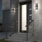 Artika Mazza Black Modern Bubble Glass Led Hardwired Garage & Porch Sconce. Fixed Price $59.95.