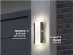 Artika Blade Black Modern 3 Cct Led Outdoor Wall Lantern New. Fixed Price $55.00.