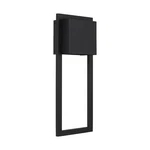 Capital Lighting Nate 20" Outdoor Wall Lantern, Black 956012BK-GL. Fixed Price $138.00.