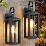 17" Large Outdoor Wall Lights Exterior 2PACK, Waterproof Sconce Po. Fixed Price $59.95.