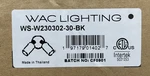 Wac Lighting WS-W230302-30-BK Cylinder 6" Tall Led Wall Sconce Black *read*. Fixed Price $107.99.