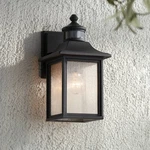 Moray Bay Mission Outdoor Wall Light Fixture Black Dusk To Dawn 11 1/2" Exterior. Fixed Price $149.99.