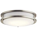 Kichler 10784NILED - Light Flush Mount Brushed Nickel Ceiling Fixture. Fixed Price $68.39.