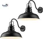 2 Pack Dusk To Dawn Outdoor Wall Sconce, Barn Light Fixtures For Front Porch, Ex. Fixed Price $348.43.