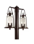 Troy Lighting Owings Mill Post With Seedy GLASSP9464NB. Fixed Price $175.95.