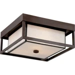 Quoizel Powell Three Light Flush Mount In Western Bronze - PWL1313WT. Fixed Price $255.99.