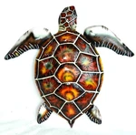 Lg Ocean Sea Turtle Wall Art Metal Plaque Nautical Tropical Loggerhead Coastal. Fixed Price $24.94.
