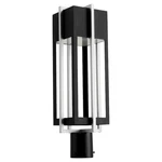 Quorum Fresco Light 22" Outdoor Post Mount, Noir/aluminum 713-22-69. Fixed Price $295.00.