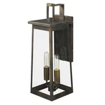 Acclaim Alden Light Exterior Wall Mount, Bronze/clear Panels - 1212ORB. Fixed Price $280.00.