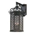 Used Troy Lighting B2373-TRN Los Olivos Three Outdoor Wall Lantren. Fixed Price $851.20.