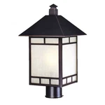 Acclaim Lighting Artisan 1 Post Mount, Architectural Bronze - 9027ABZ. Fixed Price $140.00.